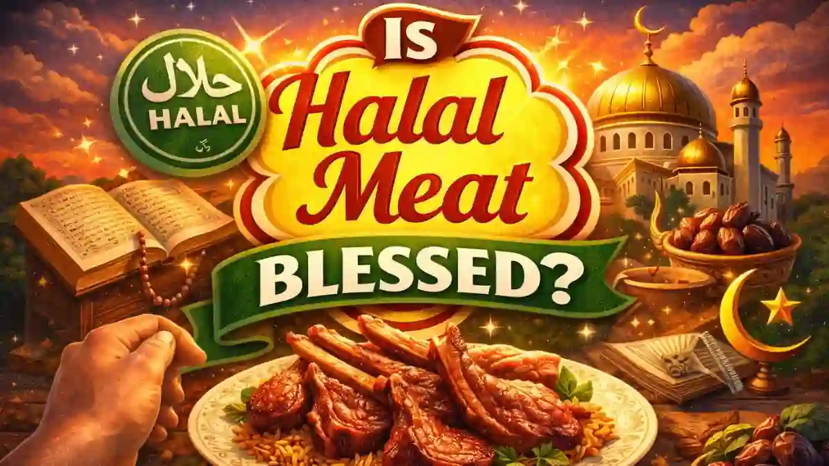 Is halal meat blessed Image